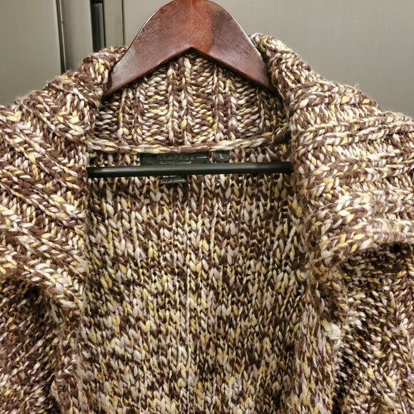 RAMPAGE HEAVY KNITTED SWEATER 3/4 LENGTH(SIZE LARGE) - Picture 3 of 6